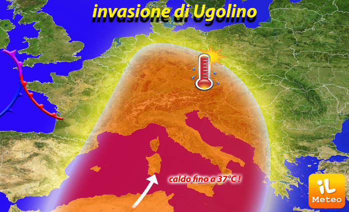 Meteo, arriva Ugolino e scoppia l’estate sull’Italia: caldo rovente Meteo, arriva Ugolino e scoppia l’estate sull’Italia: caldo rovente