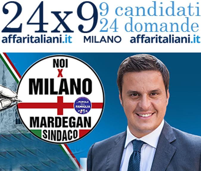 24×9, le domande a Mardegan, leader di NoiXMilano 24×9, le domande a Mardegan, leader di NoiXMilano
