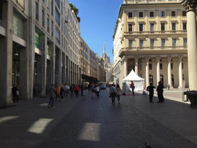 La passeggiata impossibile di I Hate. Dribbling in Vittorio Emanuele