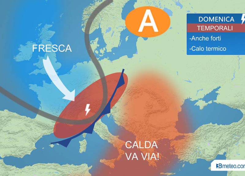 Galleria foto 'Previsioni meteo/ Caldo africano, poi allarme temporali' - foto 1