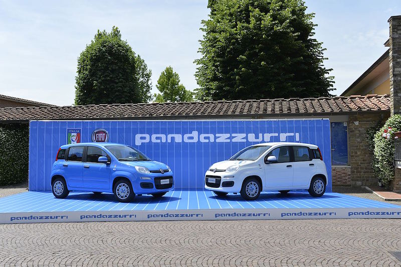 Fiat Pandazzurri: orgogliosa di portare i colori della Nazionale Fiat Pandazzurri: orgogliosa di portare i colori della Nazionale