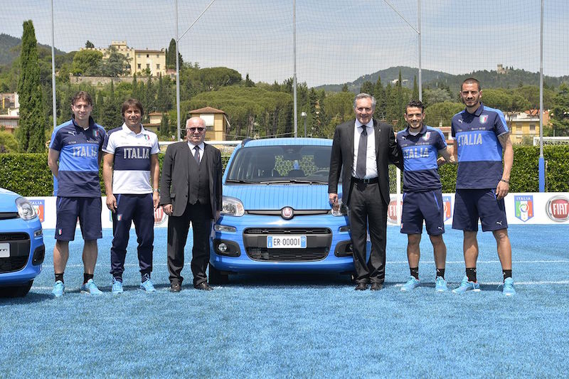 Fiat Pandazzurri: orgogliosa di portare i colori della Nazionale Fiat Pandazzurri: orgogliosa di portare i colori della Nazionale