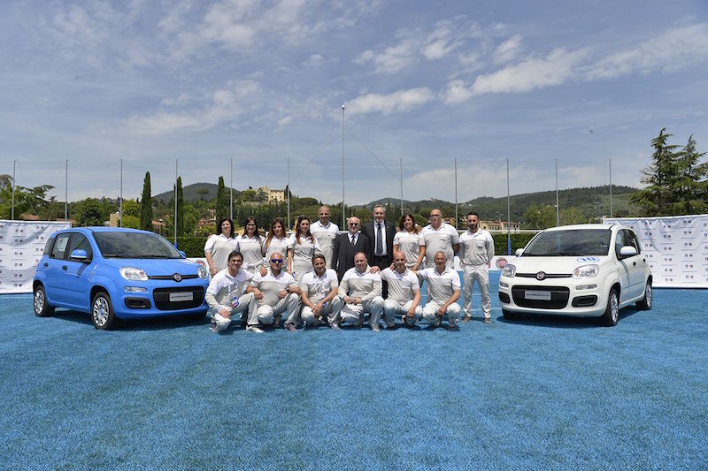 Fiat Pandazzurri: orgogliosa di portare i colori della Nazionale Fiat Pandazzurri: orgogliosa di portare i colori della Nazionale
