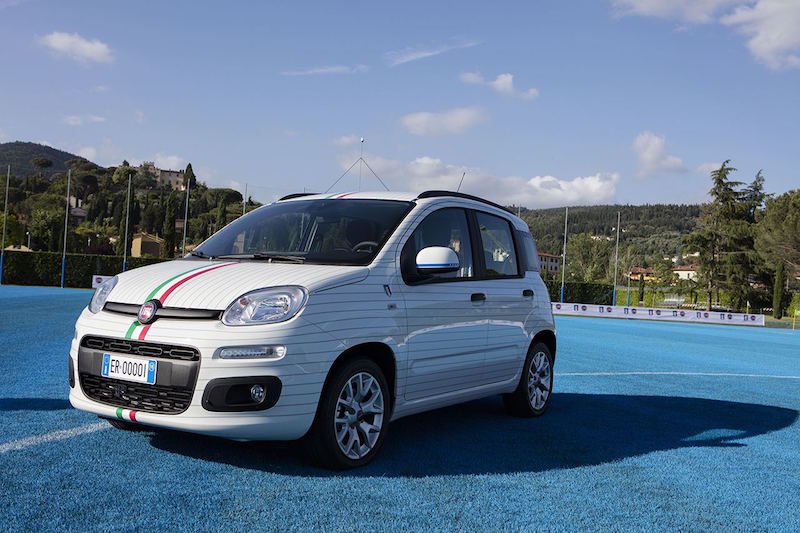 Fiat Pandazzurri: orgogliosa di portare i colori della Nazionale Fiat Pandazzurri: orgogliosa di portare i colori della Nazionale