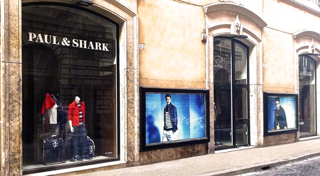Paul&Shark, nuova boutique a Roma