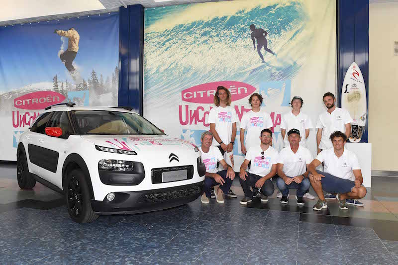 Citroen Unconventional Team, 8 atleti reinterpretano Citroen Citroen Unconventional Team, 8 atleti reinterpretano Citroen