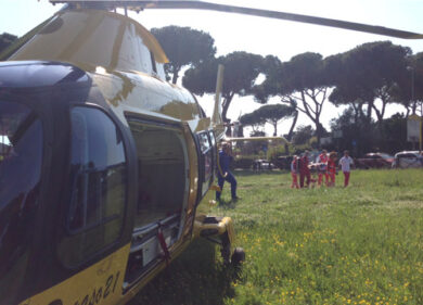 Incidente da brivido: si ferma il cuore. Salvata dall’eliambulanza