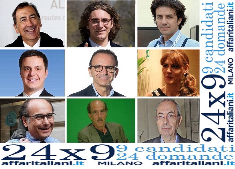 24X9: i nove candidati sindaci rispondono alle domande di Affari 24X9: i nove candidati sindaci rispondono alle domande di Affari