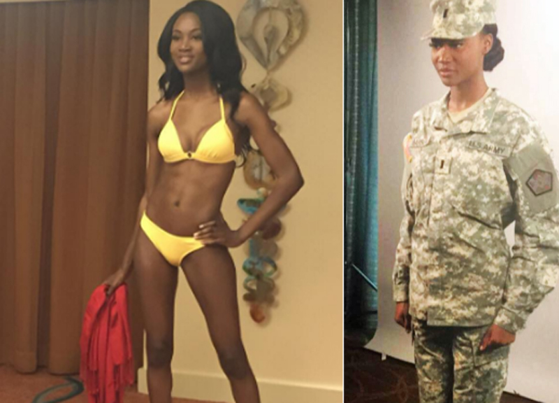Miss Stati Uniti Deshauna Barber è comandante dell’esercito Miss Stati Uniti Deshauna Barber è comandante dell’esercito