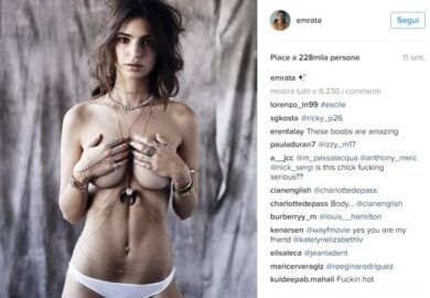 Emily Ratajkowski, il lato B più sexy di Instagram conquista Hollywood