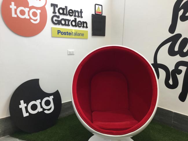 Talent Garden di Poste Italiane a Roma la fabbrica dell’innovazione Talent Garden di Poste Italiane a Roma la fabbrica dell’innovazione
