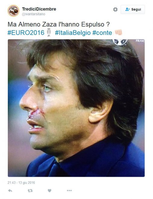 Antonio Conte come Rocky Balboa e… Italia-Belgio tutta da ridere