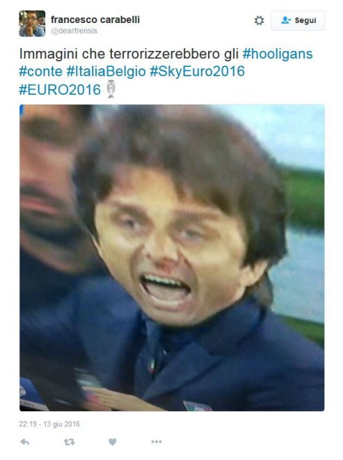 Antonio Conte come Rocky Balboa e… Italia-Belgio tutta da ridere