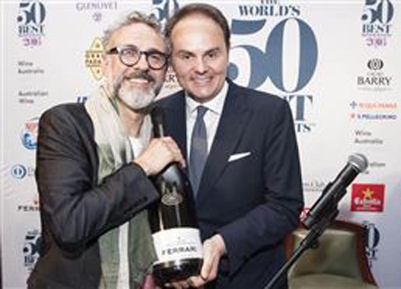 Premio Ferrari Trento Art of Hospitality a Eleven Madison Park NY