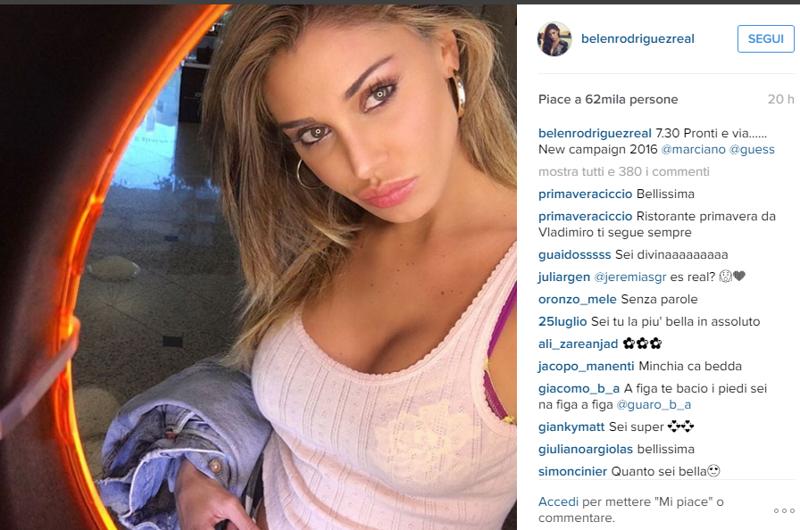 Belen e Iannone, le voci sul flirt dell’estate: 3 avvistamenti e…