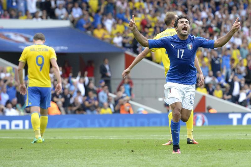 Euro 2016, Italia-Svezia 1-0: lampo di Eder. Azzurri agli ottavi Euro 2016, Italia-Svezia 1-0: lampo di Eder. Azzurri agli ottavi