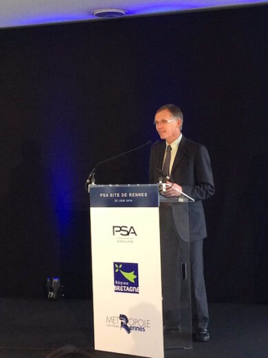 PSA investe 100 milioni di euro nello stabilimento PSA di Rennes