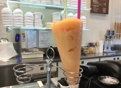 Gelati: gusto del mese: “Mango, zenzero e cocco rapè”