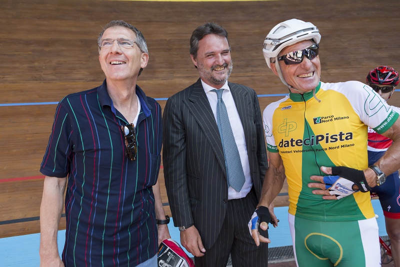 La rinascita del Vigorelli: Moser in pista per il collaudo