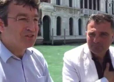 Aperol Spritz allegria sul Canal Grande