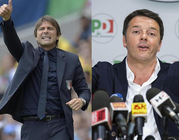 Renzi e Conte, accentratori. Ministri e giocatori contano poco Renzi e Conte, accentratori. Ministri e giocatori contano poco