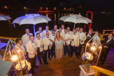 Nobili, manager, industriali… Sfilata vip a Portofino. Le foto