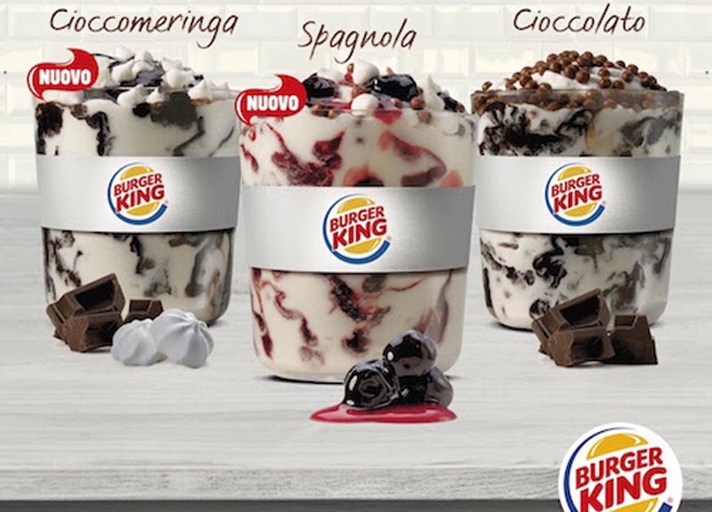 Burger King apre “La Gelateria” con ciocco meringa e fusion spagnola Burger King apre “La Gelateria” con ciocco meringa e fusion spagnola