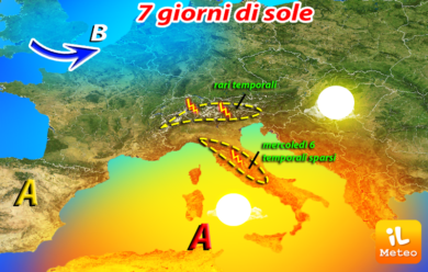 Previsioni meteo, arriva l’estate: 7 giorni di sole e caldo