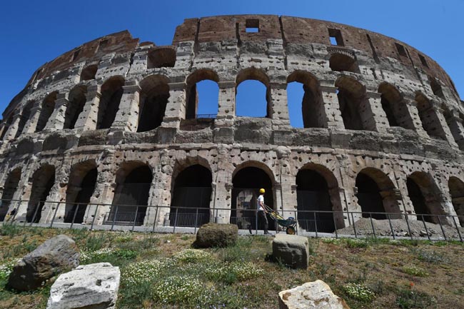 Il Colosseo visto dopo il restauro by Tod’s: le immagini
