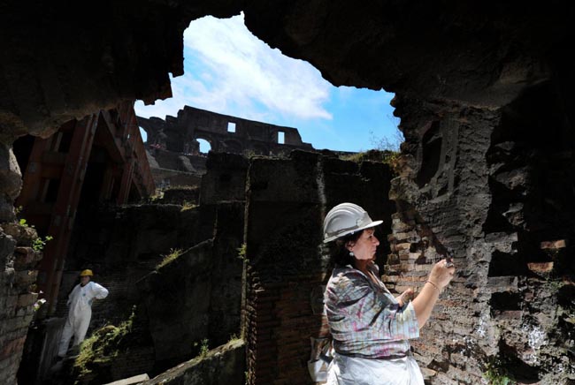 Il Colosseo visto dopo il restauro by Tod’s: le immagini