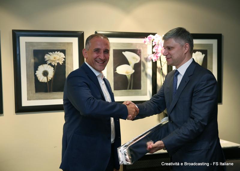 Galleria foto 'FS italiane: firmata intesa con Ferrovie Russe' - foto 1