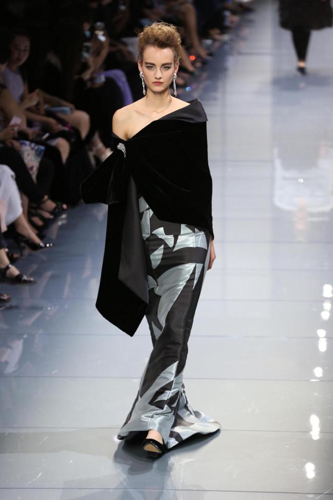 Armani, sfila a Parigi la collezione haute couture di Armani Privè Armani, sfila a Parigi la collezione haute couture di Armani Privè