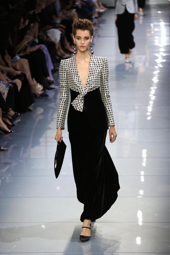Armani, sfila a Parigi la collezione haute couture di Armani Privè Armani, sfila a Parigi la collezione haute couture di Armani Privè