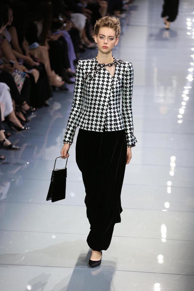 Armani, sfila a Parigi la collezione haute couture di Armani Privè Armani, sfila a Parigi la collezione haute couture di Armani Privè