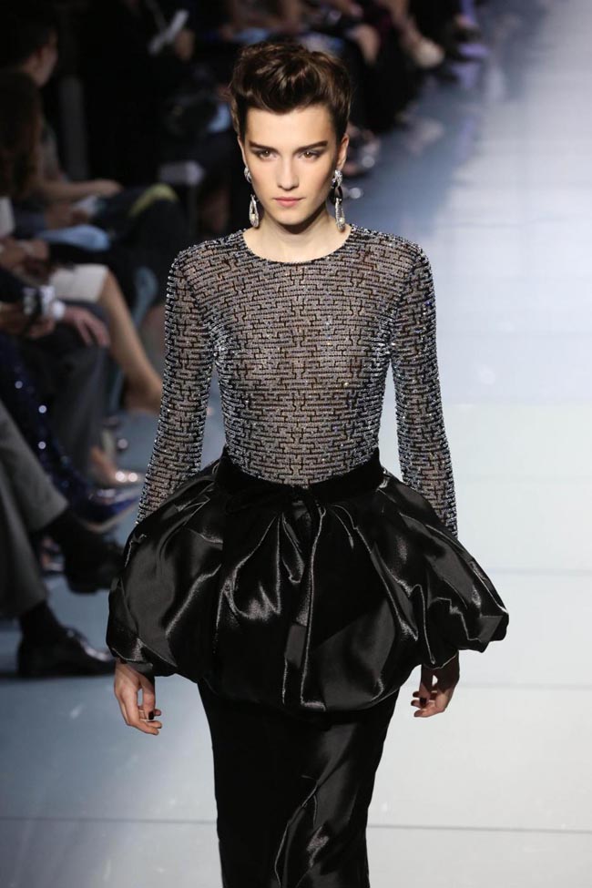 Armani, sfila a Parigi la collezione haute couture di Armani Privè Armani, sfila a Parigi la collezione haute couture di Armani Privè