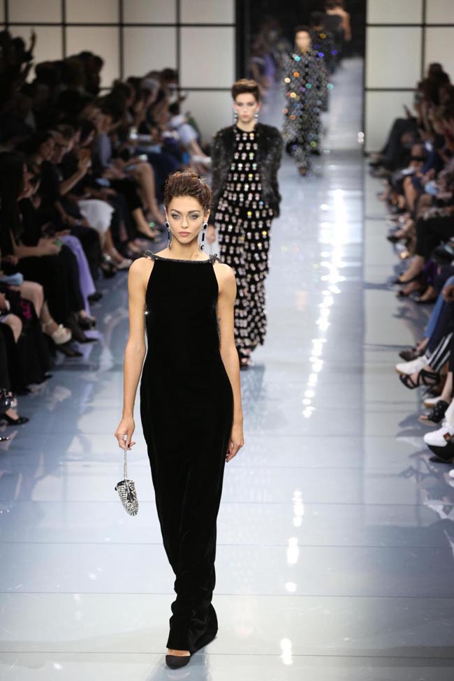 Armani, sfila a Parigi la collezione haute couture di Armani Privè Armani, sfila a Parigi la collezione haute couture di Armani Privè