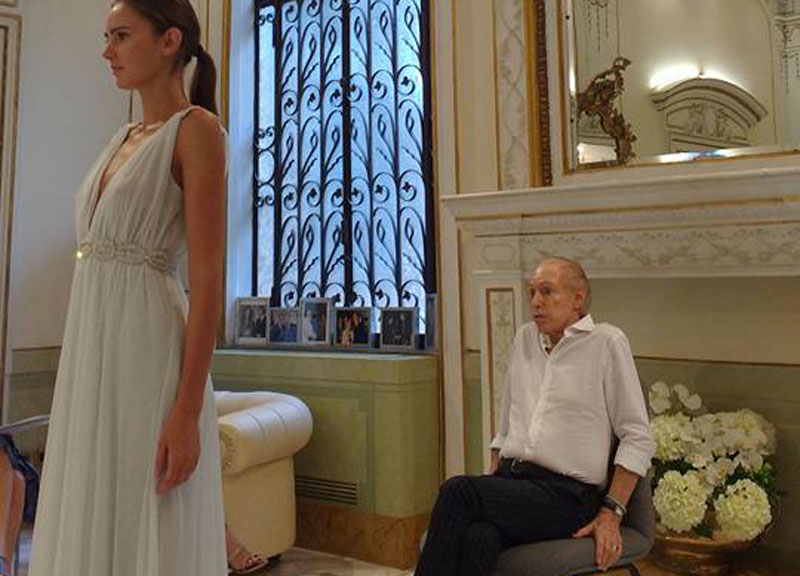 AltaRoma, 50 sfumature di Renato Balestra. Dalla moda alla poesia