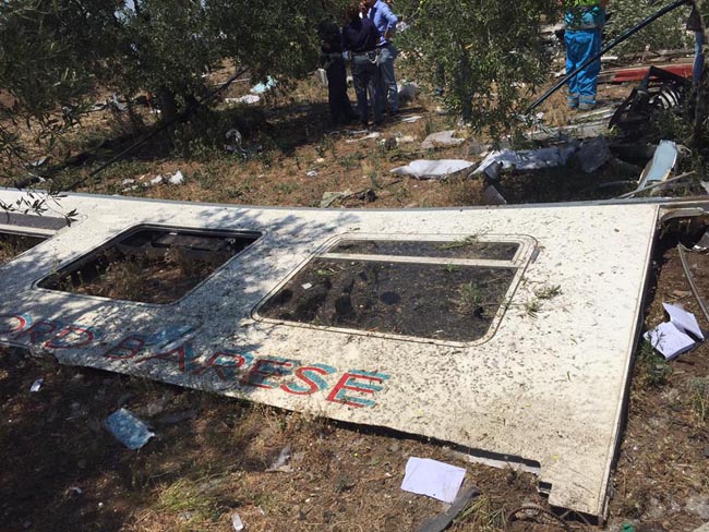 Scontro frontale treni Bari-Nord Ruvo-Corato 25 morti e molti feriti