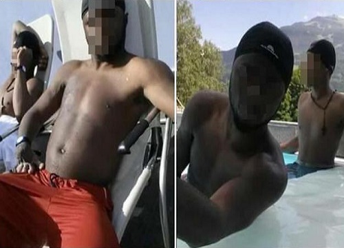 Clandestini travestiti da tifosi della Roma. Traffico di esseri umani Clandestini travestiti da tifosi della Roma. Traffico di esseri umani