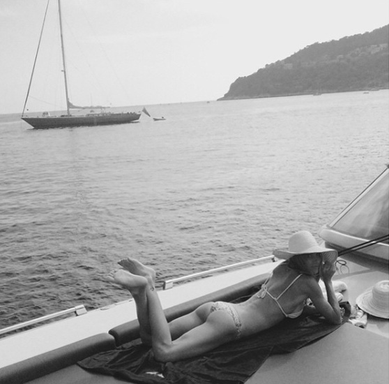 Eleonora Pedron e Daniele Conte, passione in Salento per l’ex di Biaggi