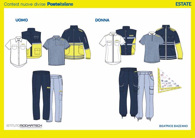 Portalettere: divise total new look.Ideate da una giovane stilista toscana Portalettere: divise total new look.Ideate da una giovane stilista toscana