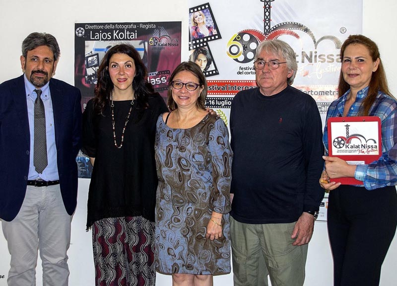 Il regista Ungherese Lajos Koltai alla presentazione del Kalat Nissa Il regista Ungherese Lajos Koltai alla presentazione del Kalat Nissa