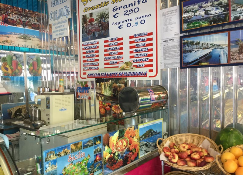 Quando la granita e il gelato profumano di Sicilia Quando la granita e il gelato profumano di Sicilia
