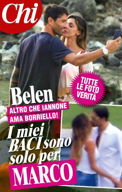Belen, altro che Iannone: baci e ritorno di fiamma con Marco Borriello