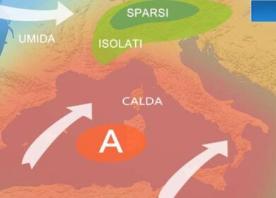 Meteo, apice del caldo africano ma primi temporali al Nord