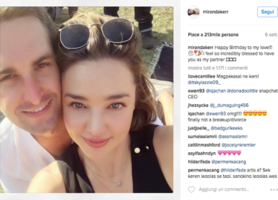 Snapchat, il fondatore Evan Spiegel a nozze con Miranda Kerr