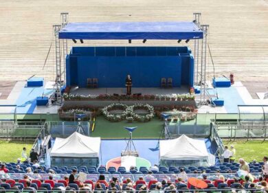 Olimpico esaurito per i testimoni di Geova. C’è la piscina battesimale