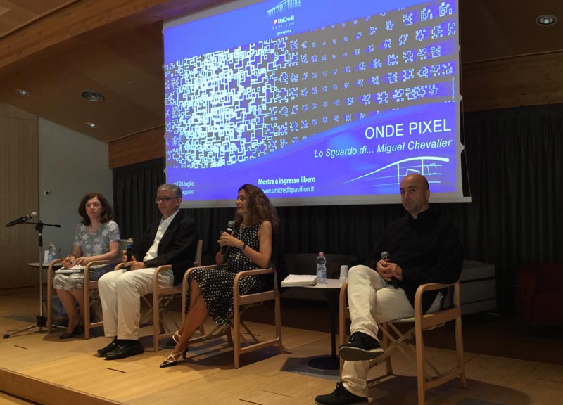 Onde Pixel: Lo Sguardo di… Miguel Chevalier al Pavilion Unicredit