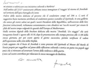 Barletta celebra Annibale con la mostra “Il Viaggio”