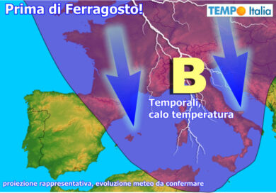 Meteo, ciclone Circe sull’Italia, poi…andrà peggio. A Ferragosto aria polare